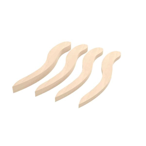 KT SIL'STIKS Set of 4 Silicone Sealant Tooling Sticks - KEAN