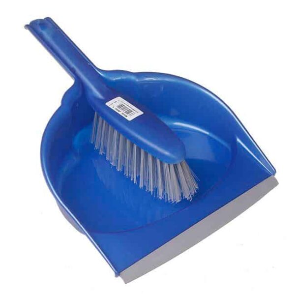 KT Dustpan & Brush Stiff Bristle - KEAN