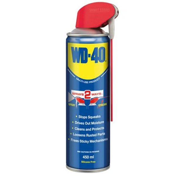 WD-40 Multi-Use Lubricant with Smart Straw (44237) 450ml 