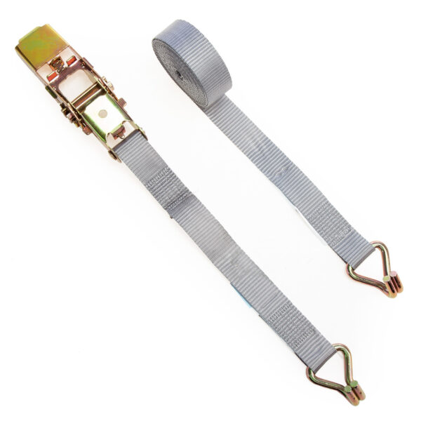 KT XTrade X0500001 Ratchet Straps with Hooks 25mm x 4m