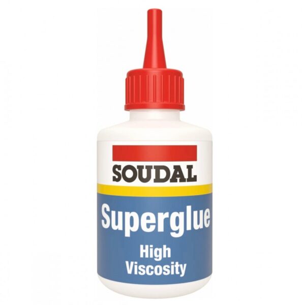 Soudal Superglue High Viscosity (Thick) 50g - Clear - 115107