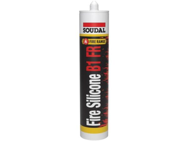 Soudal B1 FR Fire Silicone Sealant - White - 147413