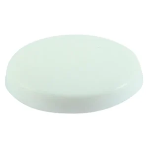 White Screw Cover Cap
