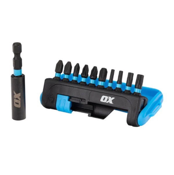 OX Pro 11 Piece Impact Screwdriver Bit Set